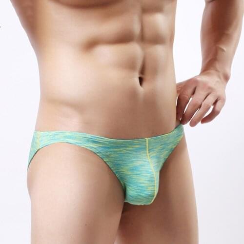 Mens Fashion Modal Male Gay Briefs Elastic Underwear Shorts Soft Underpants For Men