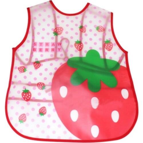 Newborns Infants Food Baby Bibs Waterproof Gardener Feeding Clothes For Apron EVA Transparent Baby Aprons Breastplate