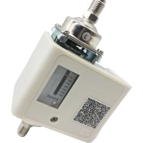 Differential pressure switch sense for positive, negative, differential air, differential wet pressure applications