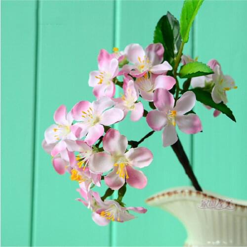 Photography Props Artificial Flower Bouquet Simulation Cherry Blossom For Home Photo Studio Photography Accessories Decoration