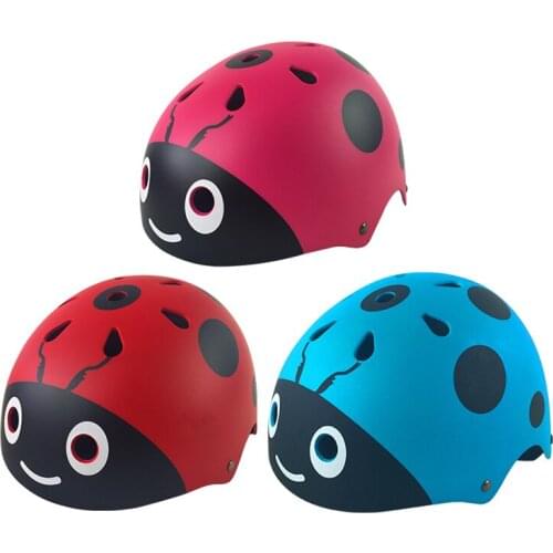 Roller helmet childrens cartoon safety cap roller skate skateboard balancing vehicle, bicycle movement protection