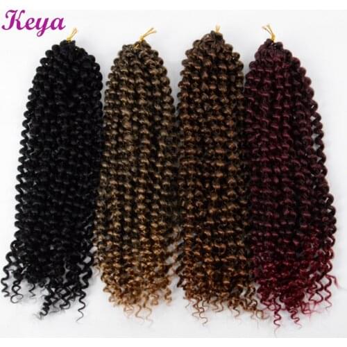 Passion Twist Crochet Braid 18 Inch Fluffy Twist Hair 22 Roots/Pack Long Braiding Synthetic Hair Extensions For Black Women