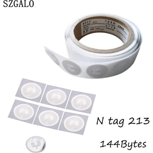 Ntag213 10 pcs NFC TAG Etiqueta 13.56 MHz Etiquetas RFID NTAG 213 Universal Chave Token Tags Patrulha NXP MIFARE Ultralight