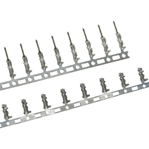 100pcs/lot JST XH2.54 Male Terminal Plug Connectors XH Wire Cable Housing Male Female Crimp Pins