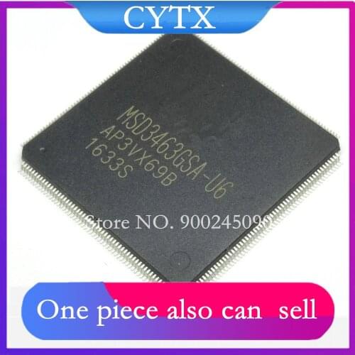 2pcs MSD3463GSA-U6 LCD MSD3463GSA MSD3463 QFP