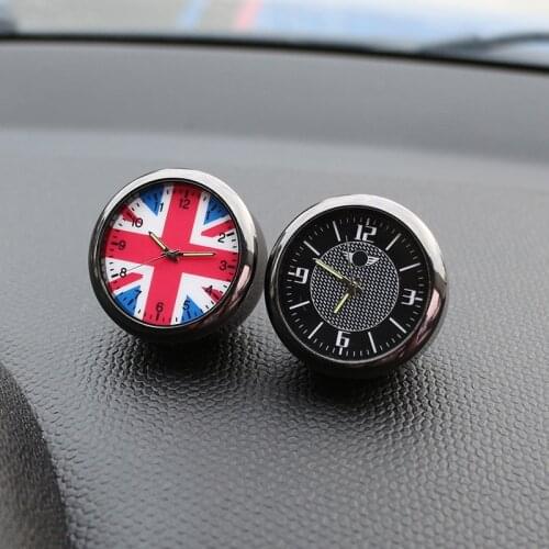 Auto Watch Outlet Dashboard Clock Clip Interior Decoration for Mini Cooper One JCW R53 R55 R56 R60 F55 F60 Universal Accessories