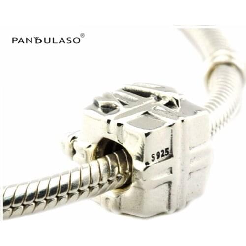 Gleaming Gift Treasured Gift 925 Silver Original Beads For Jewelry Making For European Woman Bracelets DIY Sterling Silver Beads