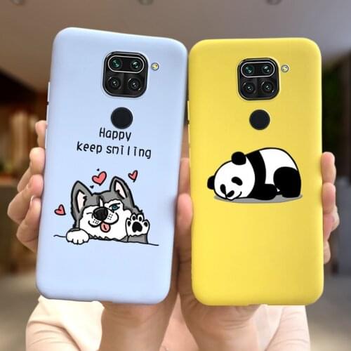 6.53" Case For Xiaomi Redmi Note 9 Case Soft TPU Silicon Cover Xiaomi Xiomi Redmi Note 9 Note9 Smartphone Cases Cover Cell Funda
