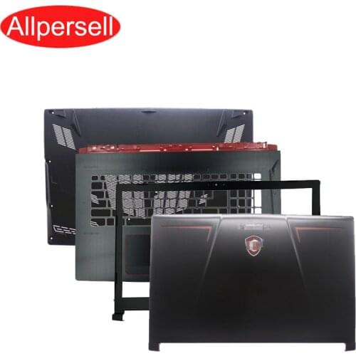 Laptop For MSI GE63 GE63VR MS-16P1 MS-16P5 LCD back shell Screen border palmrest case bottom shell Hinged cover