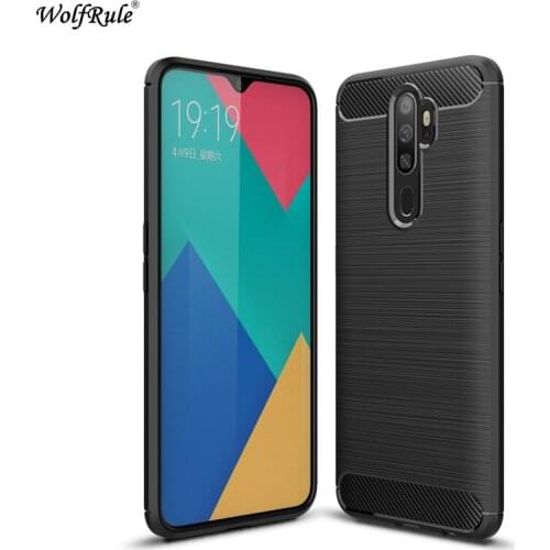 For OPPO A9 2020 Case OPPO A5 2020 Phone Bumper Soft Carbon Fiber Protective Phone Case For OPPO A9 A5 2020 A11X Cover 6.5