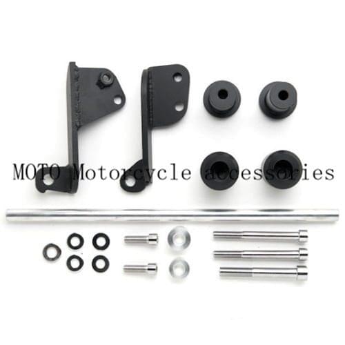 Black/Carbon No Cut Motorcycle Frame Sliders For Honda CBR 600RR CBR600RR 2003 2004 2005 2006 Motorbike Frame Sliders