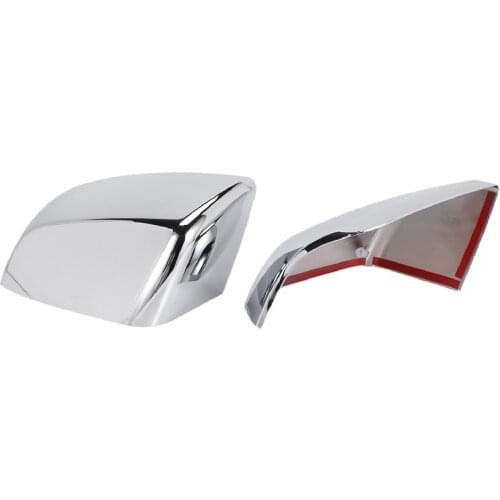 Chrome Rearview Mirror Cover Caps Side Wing Mirror Trim for Chevrolet Tahoe Suburban 2020 2021