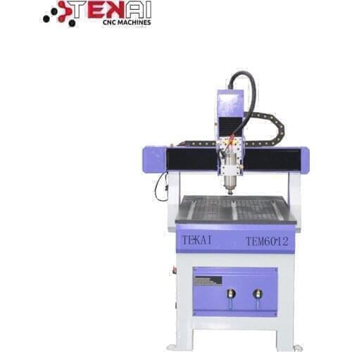 Jinan Tekai new type mini cnc router metal engraving machine 3d cnc advertisement router machine aluminum carving machine