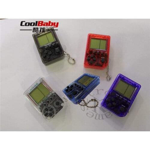 10 Colors Consoles Retro Mini 3D Puzzle Kids Russian Box Game Console Portable LCD Players Educational Electronic Toys