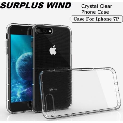 Soft Phone Case for iPhone 8 iPhone7 iPhone6 5 Clear TPU Back Cover Bumper Casing for iPhone8Plus iPhone7Plus Coque Funda