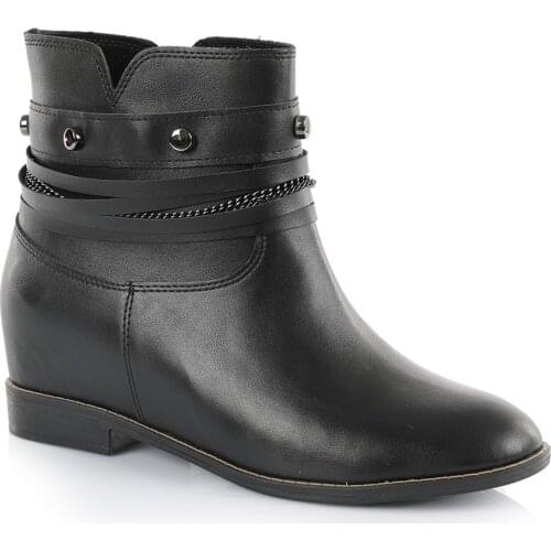 OBLAVION Gala Complete Your Style With Womens Black Boot Models That Will Reflect Your Style In Cold Winter Days