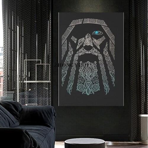 ODIN canvas prints Abstract Wall Poster Modern Style Canvas Print Painting Contemporary Art Room Decoration Picture