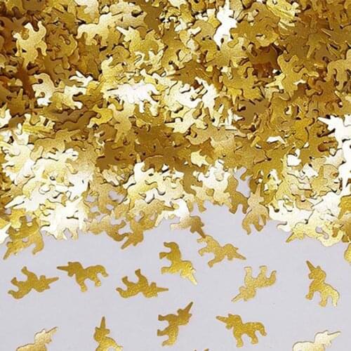 Edible Unicorn Desktop Confetti Sprinkles Birthday Wedding Decorations Glitter Gold Colors,Kitchen Baking Tools