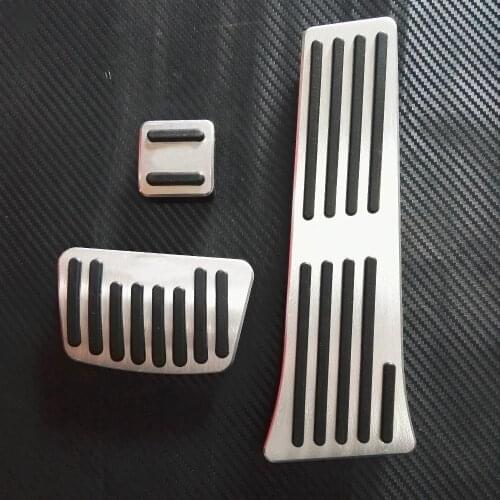 TTCR-II Accessories For Hyundai New Tucson 2015 2016 Elantra 2012 2013 2014 2015 I30 2015 AT Auto Pedal Pedales Stickers Plates