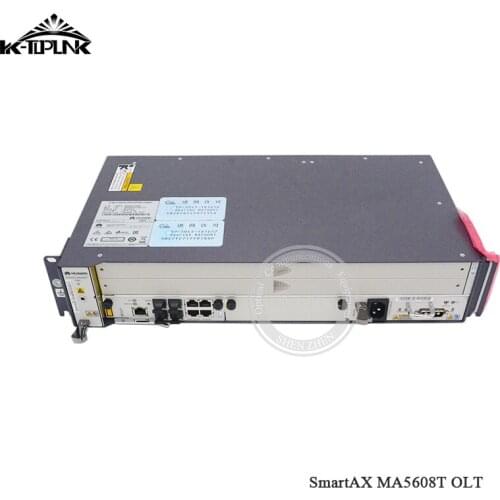 Free Shipping Hua Wei GPON OLT Device MA5608T + 1*MCUD + 1*MPWD + 1*GPFD 16 Port B+ C+ C++, 1GE, AC Terminal De Linha Optica