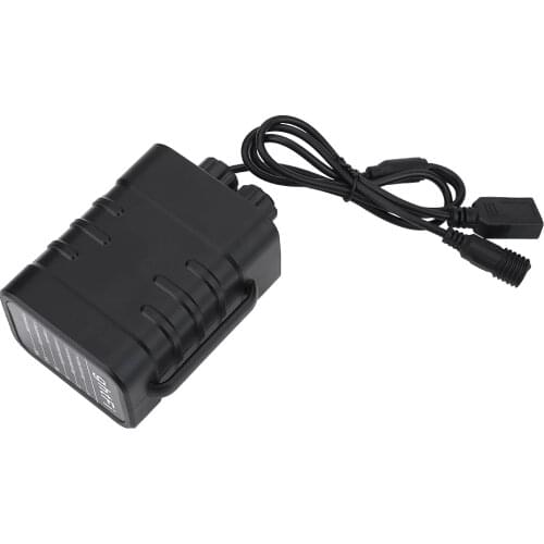 New Waterproof 6x18650 Lithium Batteries Pack Case Box With USB Charging Connector For Bicycle Lamp Smartphone