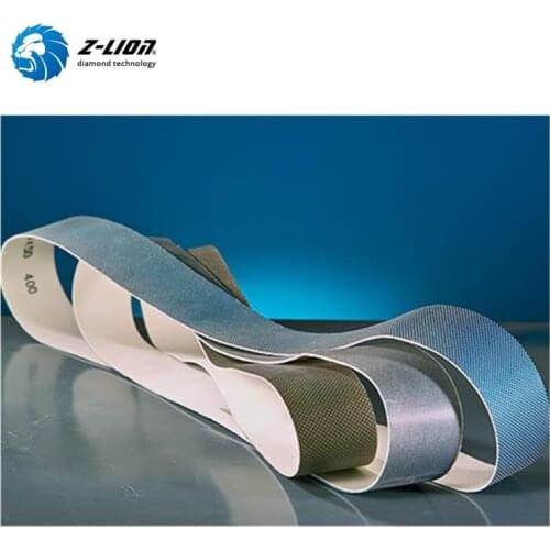 ZLION High Efficiency Wear Resistant Diamond Polishing Belts For Glass,Stone,Ceramic,Concrete Grinding by Z LION Diamond Tools