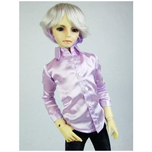 [wamami] 529# Lilac Satin Shirt/Outfit 1/3 SD DZ DOD BJD Dollfie