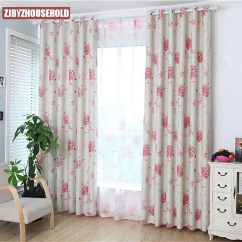 Grape Flower Modern flower design Shading Curtains tulle For Window Treatment for Living room for Dining Room for Bedroom