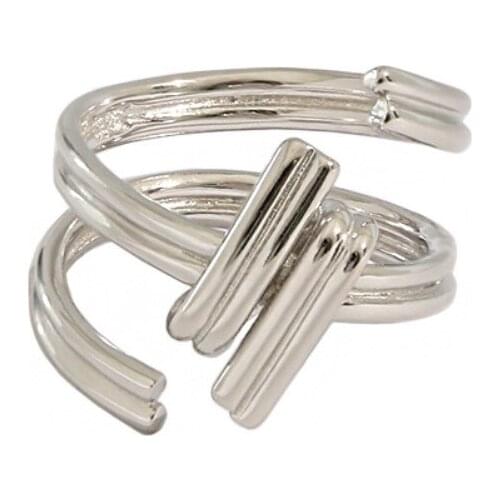 ZEMIOR 925 Sterling Silver Ring For Women Fine Jewelry High Quality Irregular Annulus OL Style Female Rings Hot Popular Items