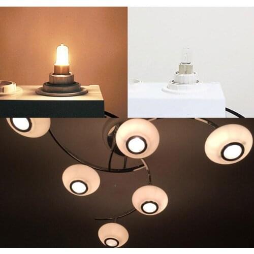 1pcs/10pcs Transparent Halogen Lamp Beads G4 12V 20W G4 LED White 2900k Halogen Microscope 12V Warm Light 20W G4 S1N3