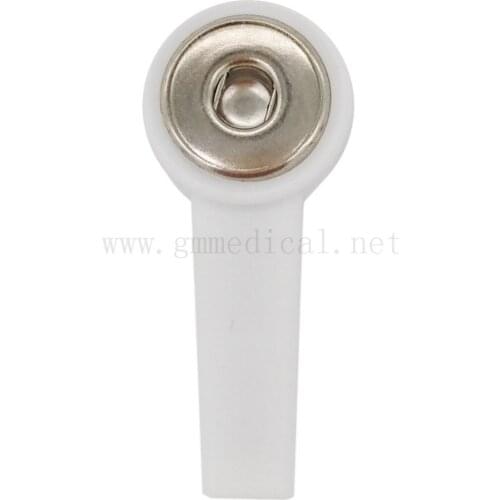 ECG EKG Snap/Grabber Electrode Adapter,Suitable for ECG cable 3.0 plug to disposable electrode pad,10pcs/set