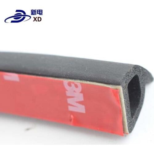 Car rubber seal edge strip sponge rubber door pvcg car weather strip