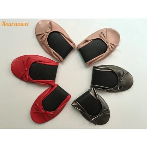 Free Shipping! 2015 big discount top sell wedding gift rollable after party flat shoes