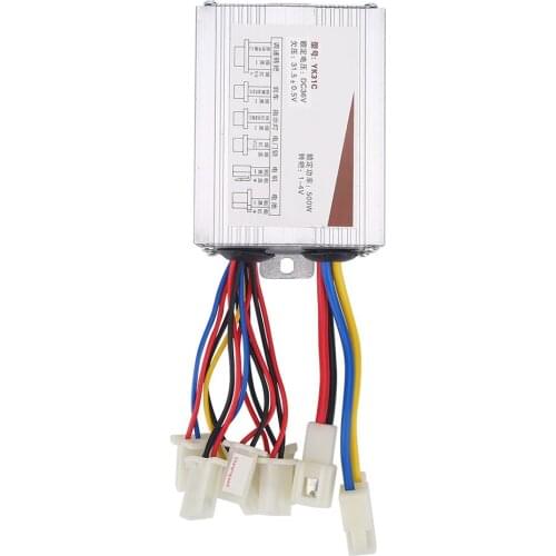 Free Shipping 36V 500W DC Electric Bike Motor Brushed Controller Box for Electric Bicycle Scooter E-bike Accessory Drop Shipping