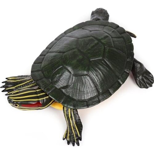 Brazil Turtle Animal Model Action Figure Simulation Sea Life Animal Action Figures Collection PVC Toy Kids Gift