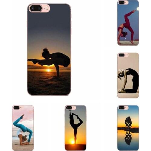 Girl Yoga For Huawei Honor 10 10i 20 20i 8S lite Y9 Prime Y7 2019 Y5 2018 p40 lite pro Soft Case Protective