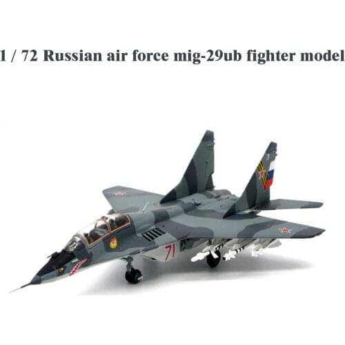 Fine 1 / 72 Russian air force mig-29ub fighter model Two seater Alloy collection model