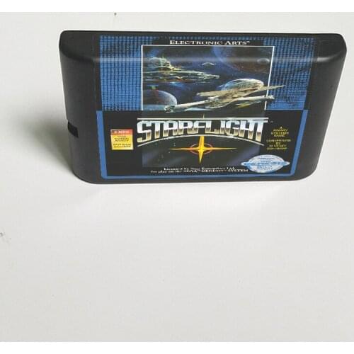 Starflight - 16 Bit MD Game Card for Sega Megadrive Genesis Video Game Console Cartridge
