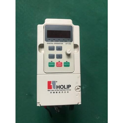 HLPNV0D7543A 0.75KW 380V inverter , used one , 90% appearance new , test goods , free shipping