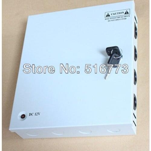 12V/10A , 9 Channels CCTV Surveillance Power Supply AC115V~230V , GB-060-10A