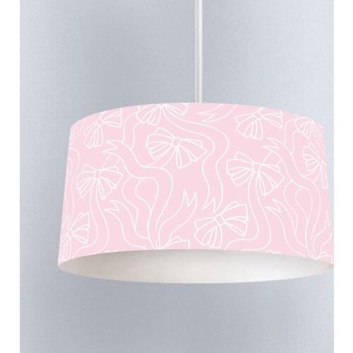 Lamp For Kids Bedrooms Light Chandelier for Living Room Childrens Room Pink Ribbon Model 010
