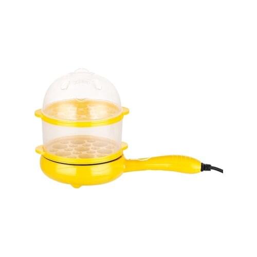 Multifunction Mini Egg Omelette Pancake Electric Non-Stick Fried Steak Frying Pan Boiled Eggs Boiler Cooker Food Steamer