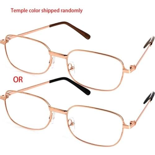 Fashion Metal Anti-fatigue Reading Glasses Men Women +1.00 1.50 2.00 2.50 3.00 3.50 4.00 Diopter