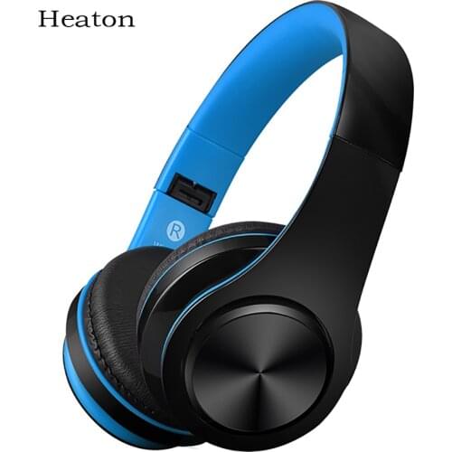 Heaton Folder Bluetooth headphones with microphone wireless bluetooth earphone for Iphone Samsung Xiaomi PC Free Shipping