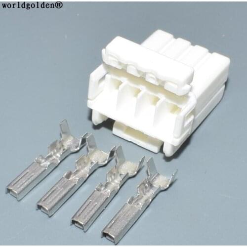 Worldgolden 174929-1/174922-1 4Pin 1.8mm Car Electrical Wire Connectors for VW BMW Audi Toyota NISSAN