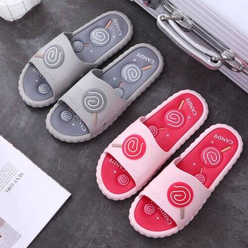 Thick Platform Horsehold Slippers Women Indoor Bathroom Slides Soft EVA Anti-Slip Home Floor Slides Ladies Summer Shoes