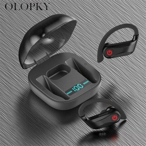 TWS Wireless Bluetooth Earphones Stereo Headphone In-ear Earbuds True Hifi Sport Headset With LED Digital Display Touch Control