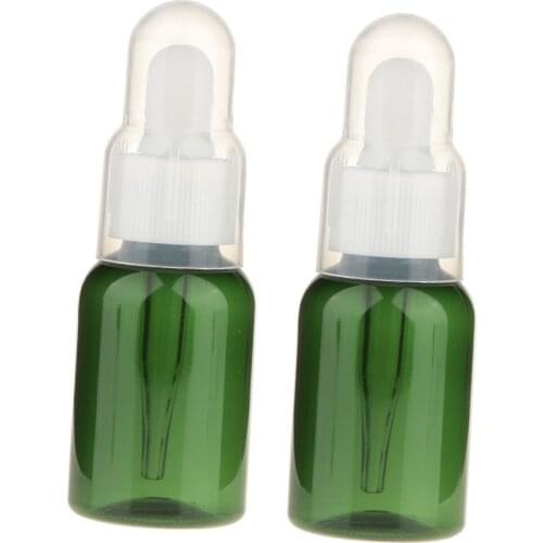 2pcs 35ml Empty Dropper Bottle with Pipette Essential Oil Sample Bottles