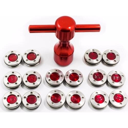 2pcs Golf Custom Weights + Red Wrench For Scotty Cameron Newport Select California Cameron Putter