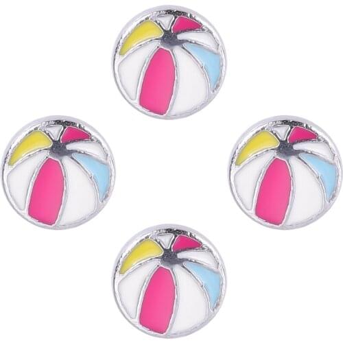 20Pcs/Lot F271 Colorful Ball Locket Charms Memory Floating Lockets Jewelry Accessories